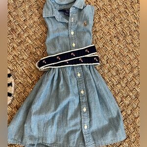 Ralph Lauren Chambray dress with belt